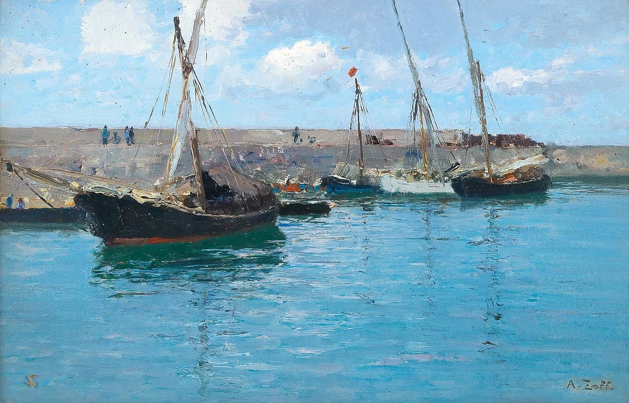 Il molo di sbarco a Krems